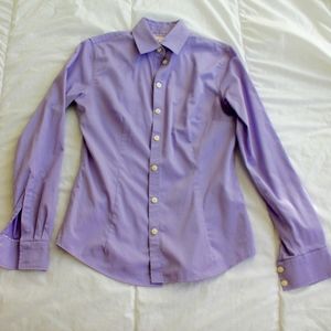 Banana Republic Purple Professional Button Size 2